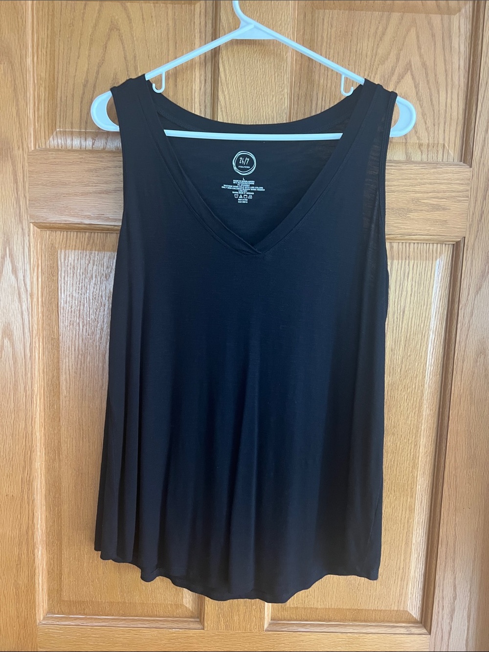 Maurices Black V-Neck Tank Top